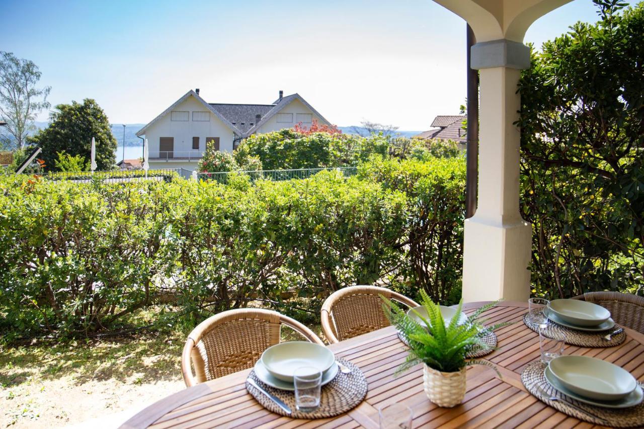 Residenza La Corte Visconti - flat with pool&patio Massino Visconti Esterno foto