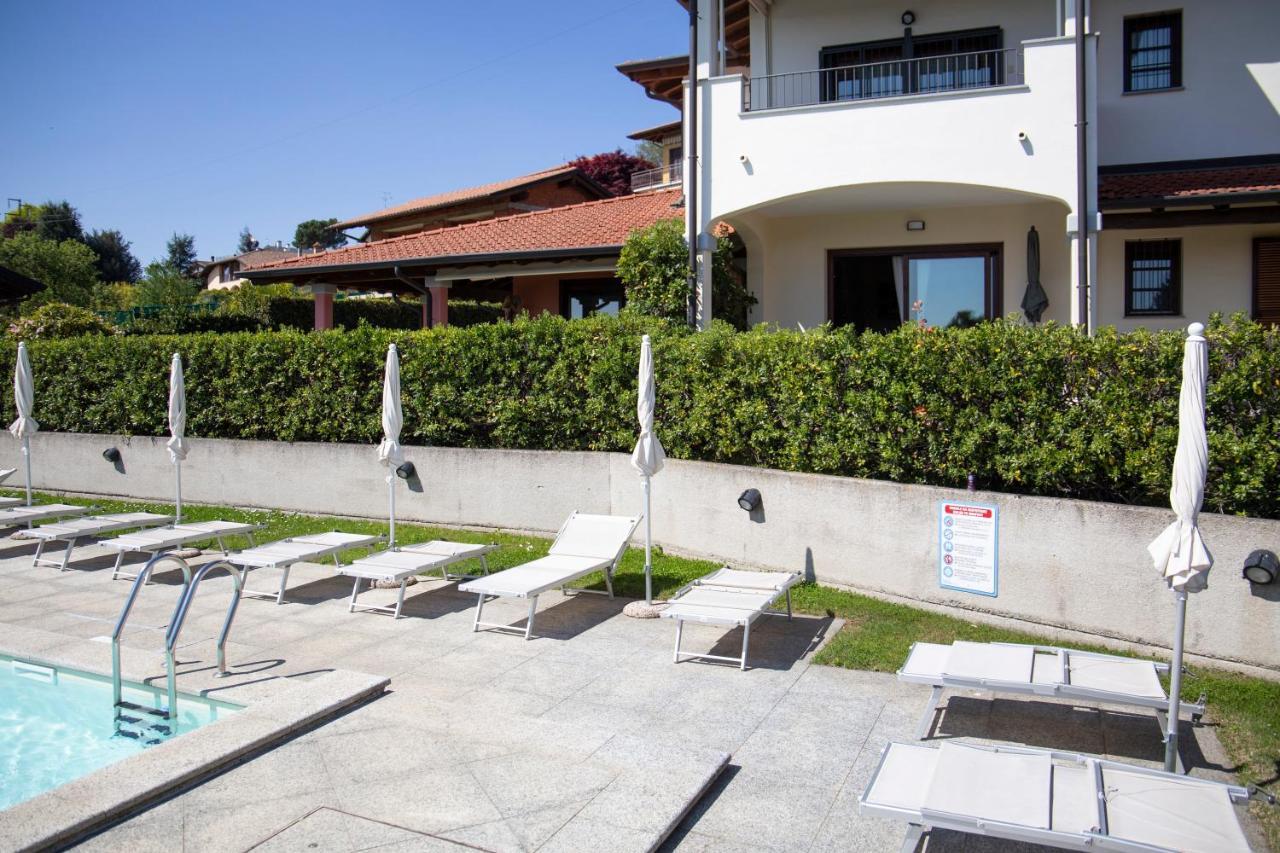Residenza La Corte Visconti - flat with pool&patio Massino Visconti Esterno foto
